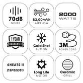 Turbodryer 3500 - Black